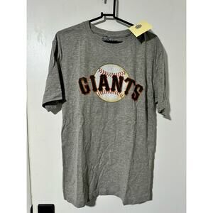 Wright & Ditson San Francisco Giants Mens T-shirt Medium Gray Unisex MLB Crew